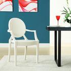 Cadeira Acrílica Sophia - Branco Off-white