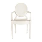 Cadeira Acrílica Sophia - Branco Off-white