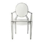 Cadeira Acrílica Sophia - Fumê