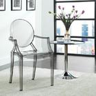 Cadeira Acrílica Sophia - Fumê