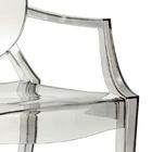 Cadeira Acrílica Sophia - Fumê