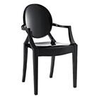 Cadeira Acrílica Sophia - Preto
