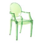 Cadeira Acrílica Sophia - Verde Translúcido