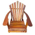 Cadeira Adirondack Jardim Piscina Pavão Madeira Demolição Sal