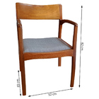 Cadeira Adrian Estofada