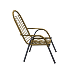 Cadeira Adulto De Varanda Área Luxo De Fio Ouro