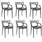 Cadeira Alegra Preta Com 6