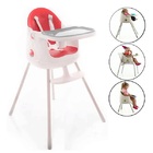 Cadeira Alimentação Bebe 3 Em 1 De 6 Meses A 25kg Jelly Safet