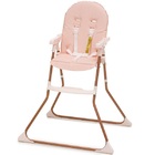 Cadeira Alimentação Bebe Alta Nick Plus Galzerano - Rose