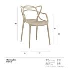 Cadeira Allegra - Amarelo