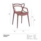 Cadeira Allegra - Amarelo