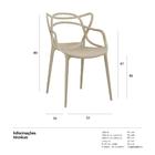 Cadeira Allegra - Azul Claro