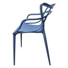 Cadeira Allegra Azul Zimbro Em Polipropileno