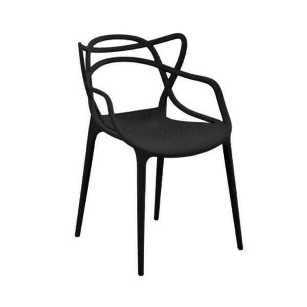 Cadeira Allegra Design Cozinha Sala De Estar Jantar Empilháve