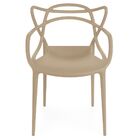 Cadeira Allegra Escrivaninha Sala Nude