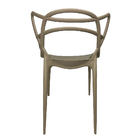 Cadeira Allegra Nude Empilhável Para Cozinha Sala De Jantar Ú