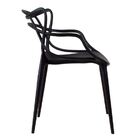 Cadeira Allegra Preta - Kit Com 10