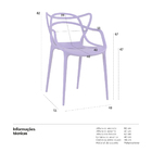 Cadeira Allegra - Roxo