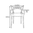 Cadeira Allegra Sala De Jantar Azul - D'rossi