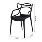 Cadeira Allegra Sala De Jantar Cozinha Quarto Área Externa Pr