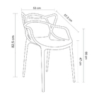 Cadeira Allegra Sala De Jantar - D'rossi - Branco