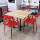 Cadeira Allegra Vermelha Rivatti