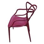 Cadeira Allegra Vermelho Falu Em Polipropileno