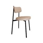 Cadeira Alloa Areia E Preta