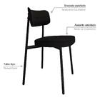 Cadeira Alloa Fixa C/4 Pés 50 X 44,7 X 83,8 Cm C/1 Un.