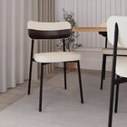 Cadeira Alloa Fixa Com 4 Pés 500 X 447 X 838 Mm Com 2 Unidade