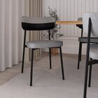 Cadeira Alloa Fixa Com 4 Pés 500 X 447 X 838 Mm Com 2 Unidade