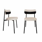 Cadeira Alloa Fixa Com 4 Pés 500 X 447 X 838 Mm Com 2 Unidade