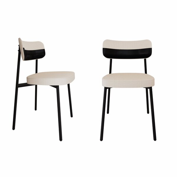 Cadeira Alloa Fixa Com 4 Pés 500 X 447 X 838 Mm Com 2 Unidade