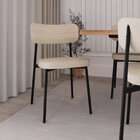 Cadeira Alloa Fixa Com 4 Pés 500 X 447 X 838 Mm Com 2 Unidade