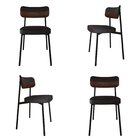 Cadeira Alloa Fixa Com 4 Pés 500 X 447 X 838 Mm Com 4 Unidade