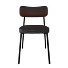 Cadeira Alloa Fixa Com 4 Pés 50 X 44,7 X 83,8 Cm Com 1 Unidad