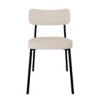 Cadeira Alloa Fixa Com 4 Pés 50 X 44,7 X 83,8 Cm Com 1 Unidad