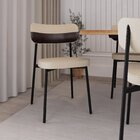 Cadeira Alloa Fixa Com 4 Pés 50 X 44,7 X 83,8 Cm Com 1 Unidad