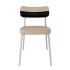 Cadeira Alloa Fixa Com 4 Pés 50 X 44,7 X 83,8 Cm Com 1 Unidad