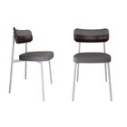 Cadeira Alloa Fixa Com 4 Pés 50 X 44,7 X 83,8 Cm Com 2 Unidad