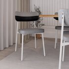 Cadeira Alloa Fixa Com 4 Pés 50 X 44,7 X 83,8 Cm Com 2 Unidad