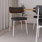 Cadeira Alloa Fixa Com 4 Pés 50 X 44,7 X 83,8 Cm Com 2 Unidad