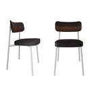 Cadeira Alloa Fixa Com 4 Pés 50 X 44,7 X 83,8 Cm Com 2 Unidad