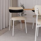 Cadeira Alloa Fixa Com 4 Pés 50 X 44,7 X 83,8 Cm Com 2 Unidad