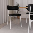 Cadeira Alloa Fixa Com 4 Pés 50 X 44,7 X 83,8 Cm Com 4 Unidad