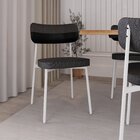 Cadeira Alloa Fixa Com 4 Pés 50 X 44,7 X 83,8 Cm Com 4 Unidad