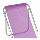 Cadeira Alta Reclinável De Alumínio 8 Posições Dobrável - 229