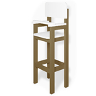 Cadeira Alta Refeição Infantil Criança Restaurante Lanchonete