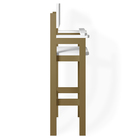 Cadeira Alta Refeição Infantil Criança Restaurante Lanchonete