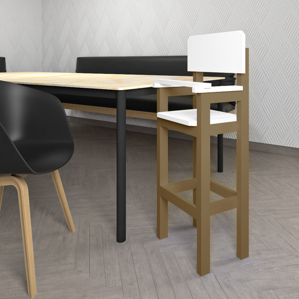 Cadeira Alta Refeição Infantil Criança Restaurante Lanchonete